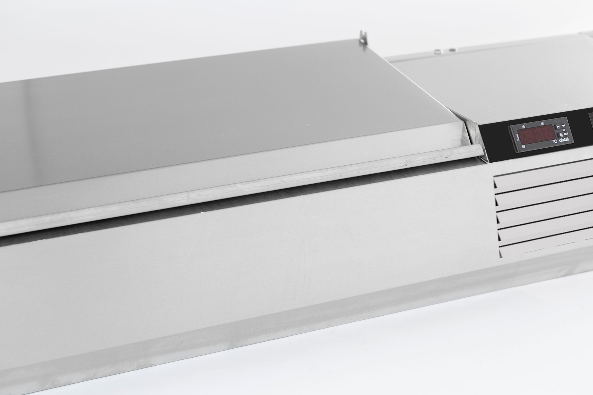Picture of CombiSteel Refrigerated CounterTop Stainless Steel Lid 4 Bain-Marie Range
