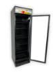 Picture of CombiSteel Refrigerator 1 Glass Door Black 382L