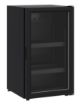 Picture of CombiSteel Counter Top Glass Door Refrigerator 136L Black