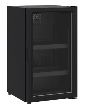 Picture of CombiSteel Counter Top Glass Door Refrigerator 136L Black