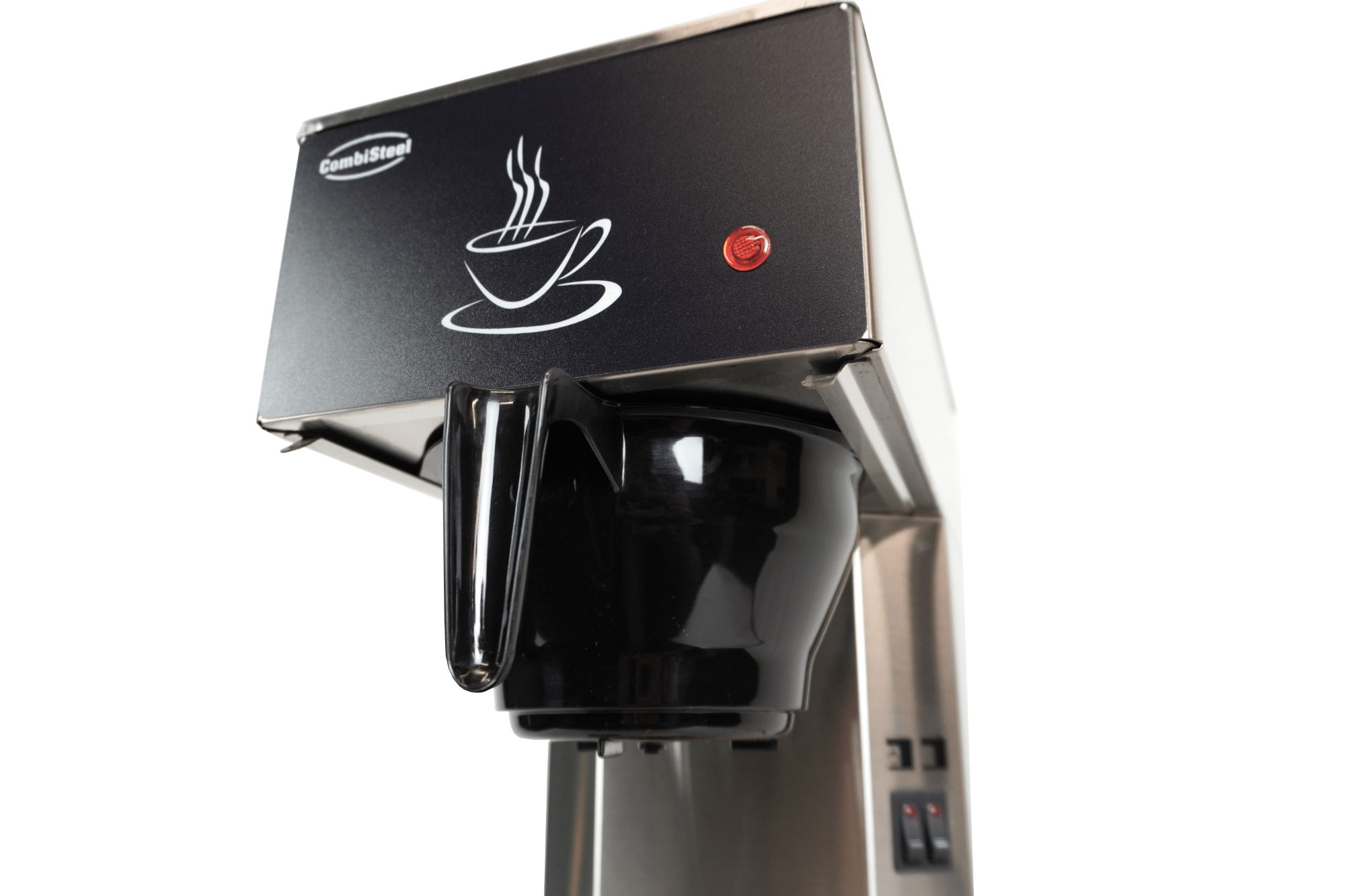 Picture of CombiSteel Coffee Machine Included 2 Glass Coffee Jugs 1.8L