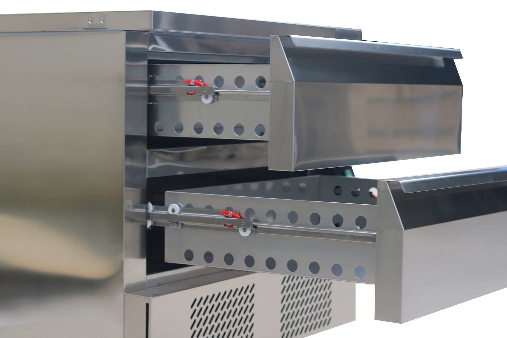 Picture of CombiSteel Refrigerated/Freezer Counter 2 Drawers 6X 1/1GN