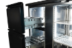 Picture of CombiSteel Barcooler Black 3 Doors and 2 Drawer