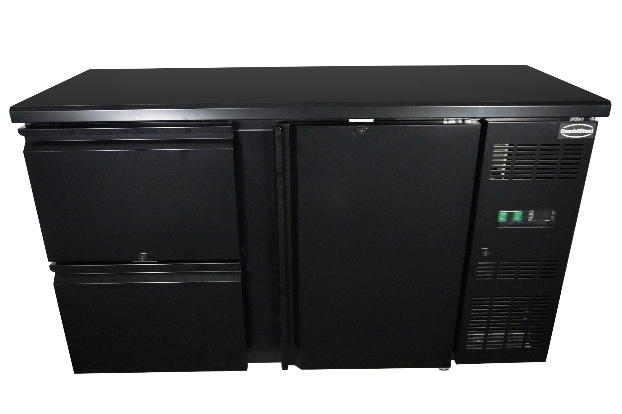 Picture of CombiSteel Standard Line Barcooler Single Door wit Two Drawers Black
