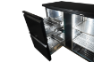 Picture of CombiSteel Standard Line Barcooler Single Door wit Two Drawers Black