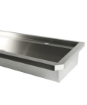 Picture of CombiSteel Stainless Steel Wash Basin 1 Tap 1200Mm Drain Plug And Splash Shield Included