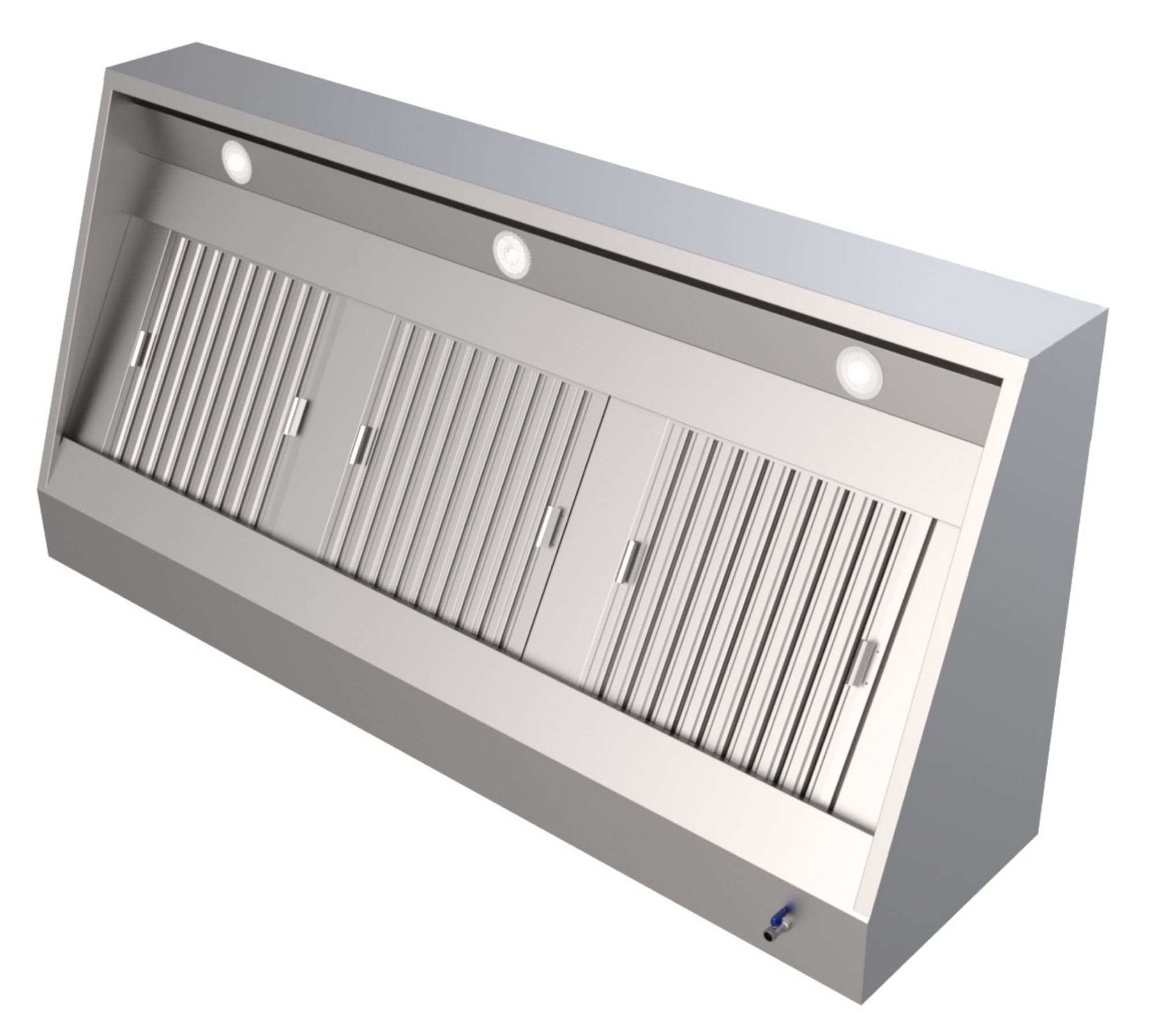 Picture of CombiSteel 1100 Wall-Mounted Extractor Hood 2000