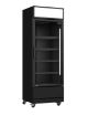 Picture of CombiSteel Black Single Glass Door Refrigerator 360Litre