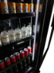 Picture of CombiSteel Black Single Glass Door Refrigerator 360Litre