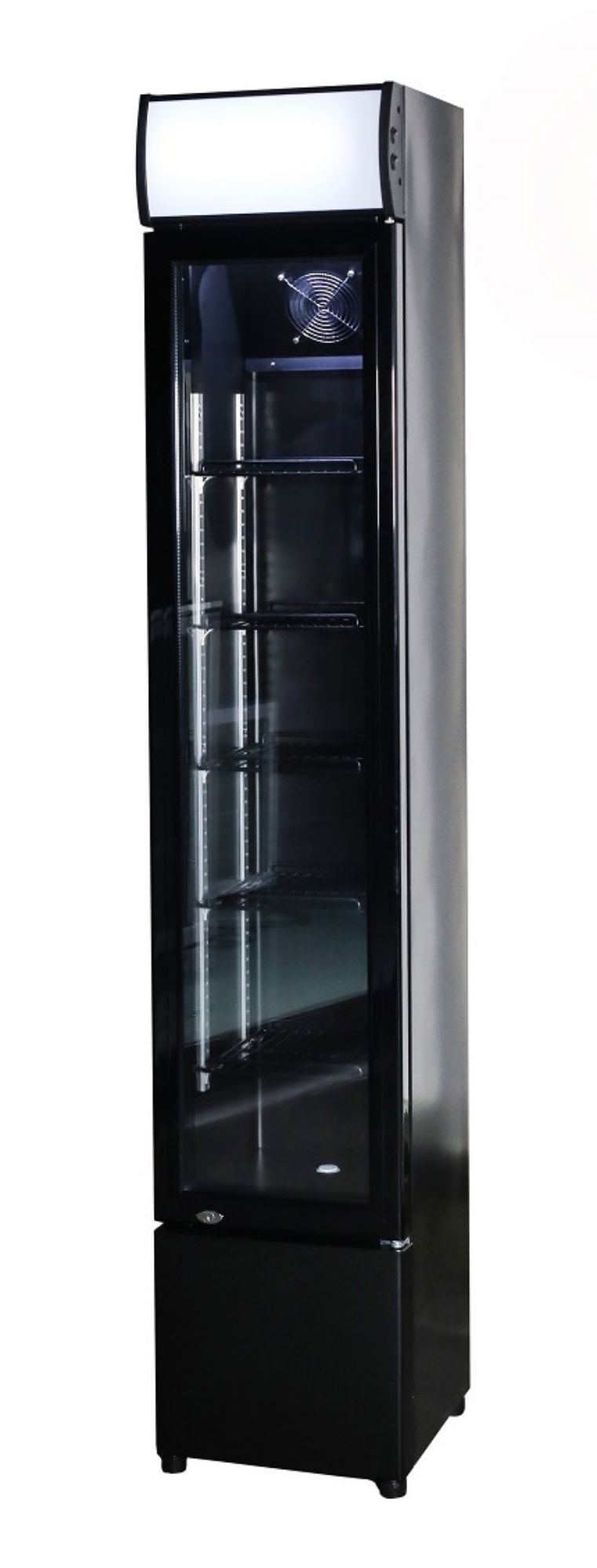 Picture of Refrigerator Narrow Black Single Door