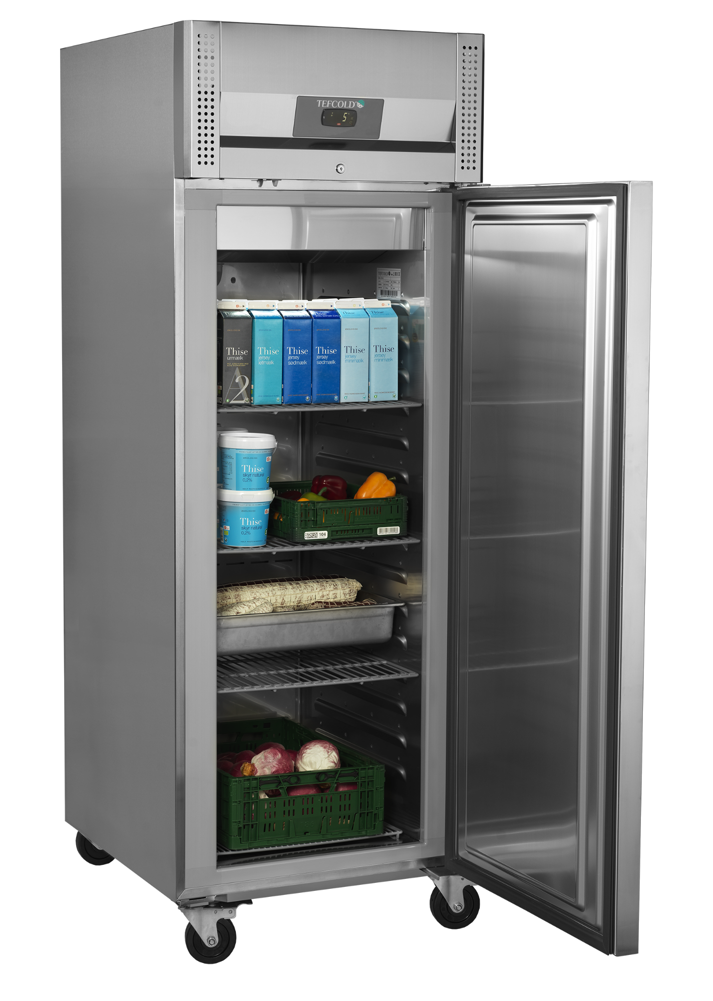Picture of Tefcold RK710X1 Gastronorm Solid Door Refrigerator