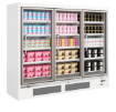 Picture of Tefcold Galaxy+ GPF3D White Glass Door Freezer