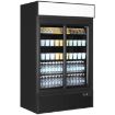 Picture of Tefcold FSC1200S BLACK Glass Door Merchandiser