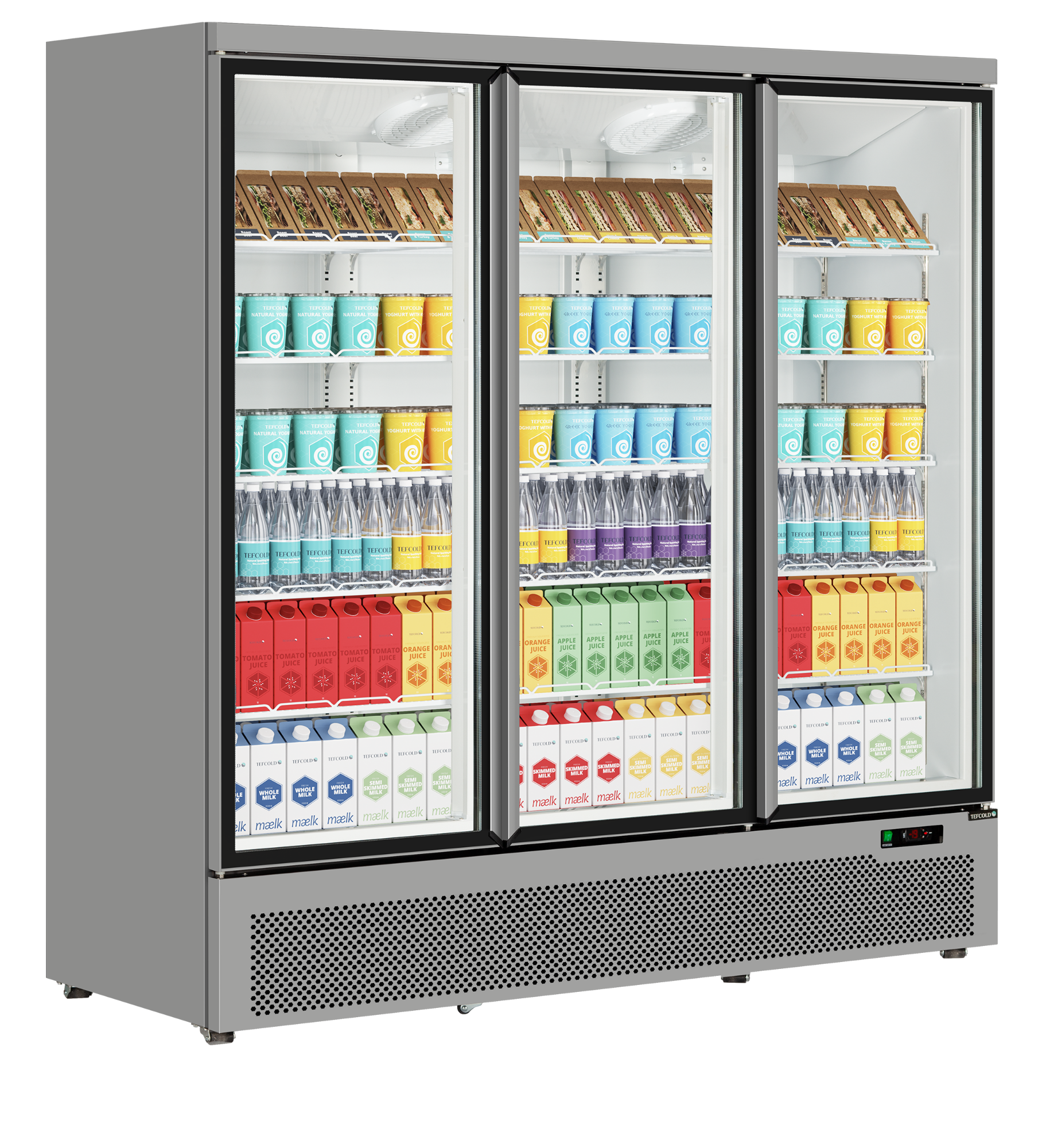 Picture of Tefcold Atom Maxi C3DS Glass Door Merchandiser