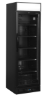 Picture of Tefcold CEV435CP BLACK Glass Door Merchandiser