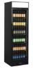 Picture of Tefcold CEV435CP BLACK Glass Door Merchandiser