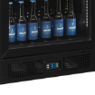 Picture of Tefcold CEV435CP BLACK Glass Door Merchandiser