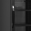 Picture of Tefcold CEV425 BLACK Glass Door Merchandiser