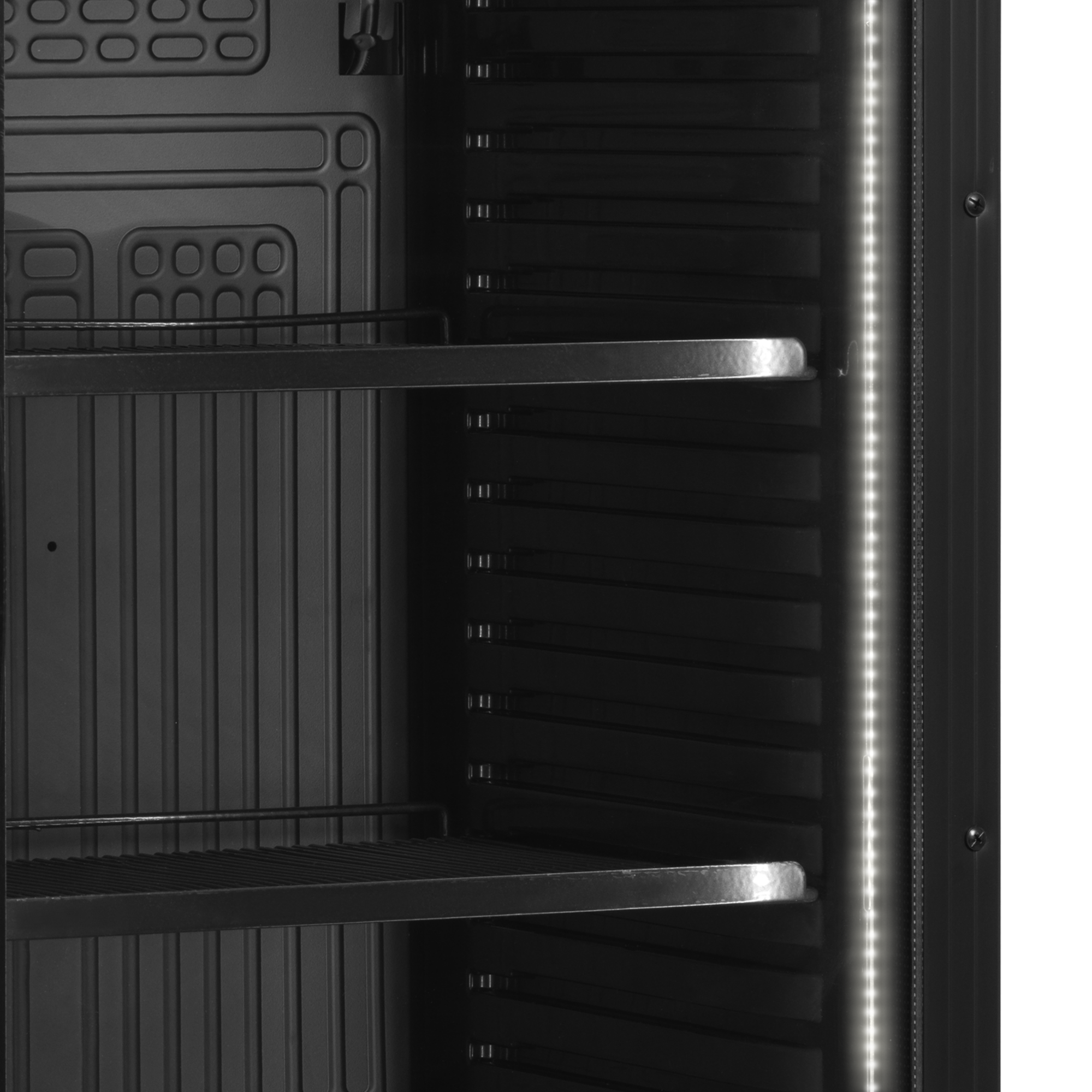 Picture of Tefcold CEV425 BLACK Glass Door Merchandiser