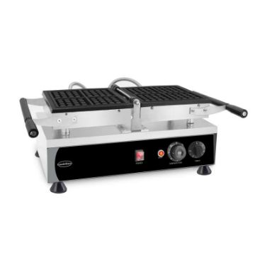 Picture of ROTATING WAFFLE IRON 4PCS BRUSSELS WAFFLE