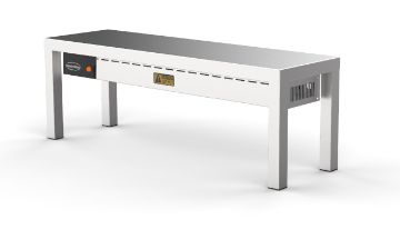 Picture of OVERSHELF CERAMIC HEATED 1 LEVEL 1400  4 HEATERS OF 250W