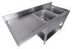 Picture of 700 SINK UNIT SHELF DISHWASHER FLAT PACKED 2 RIGHT 1600
