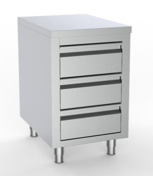 Picture of 700 WORKTABLE WITH 3 DRAWERS 500