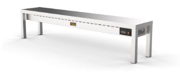Picture of OVERSHELF CERAMIC HEATED 1 LEVEL 2000  6 HEATERS OF 250W