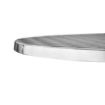 Picture of Bolero Steel and Aluminium Round Bistro Table 800mm