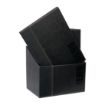 Picture of Securit Contemporary Menu Covers and Storage Box A4 Black (Pack of 20)