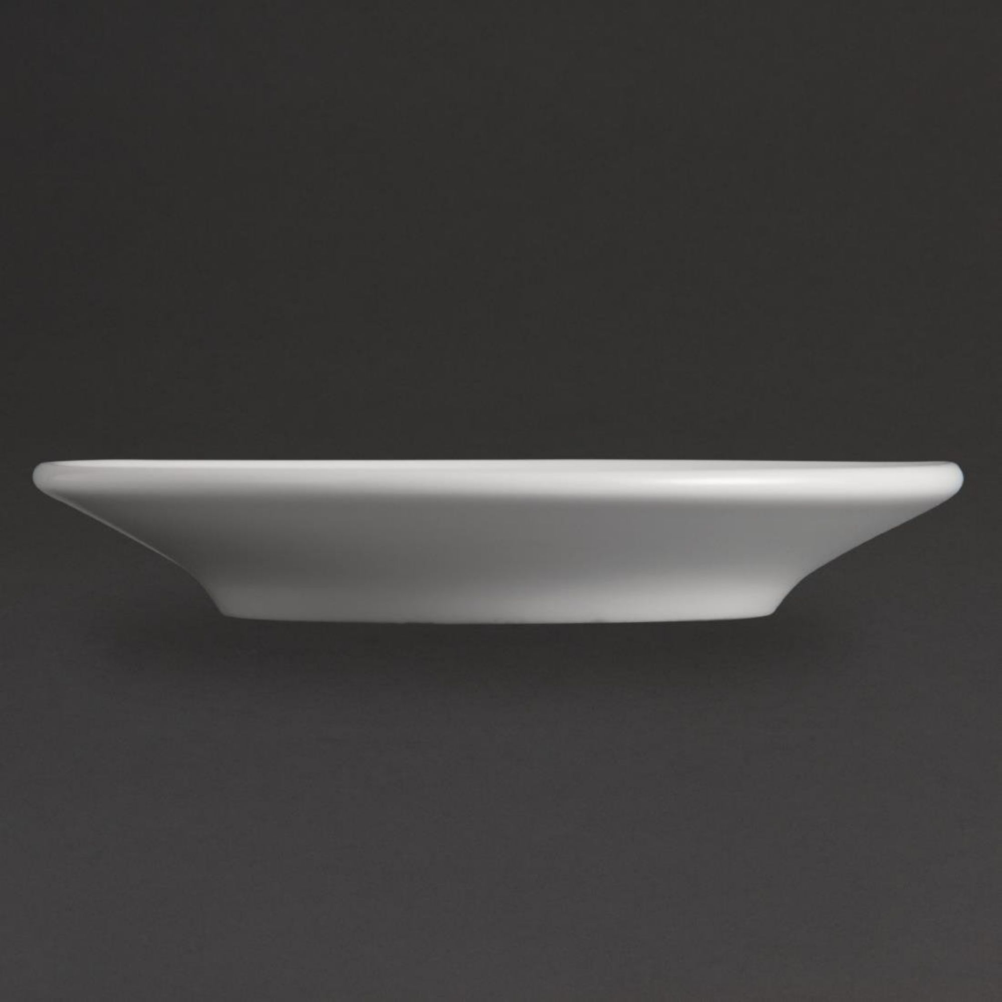 Picture of Olympia Whiteware Espresso Saucers 120mm (Pack of 12)
