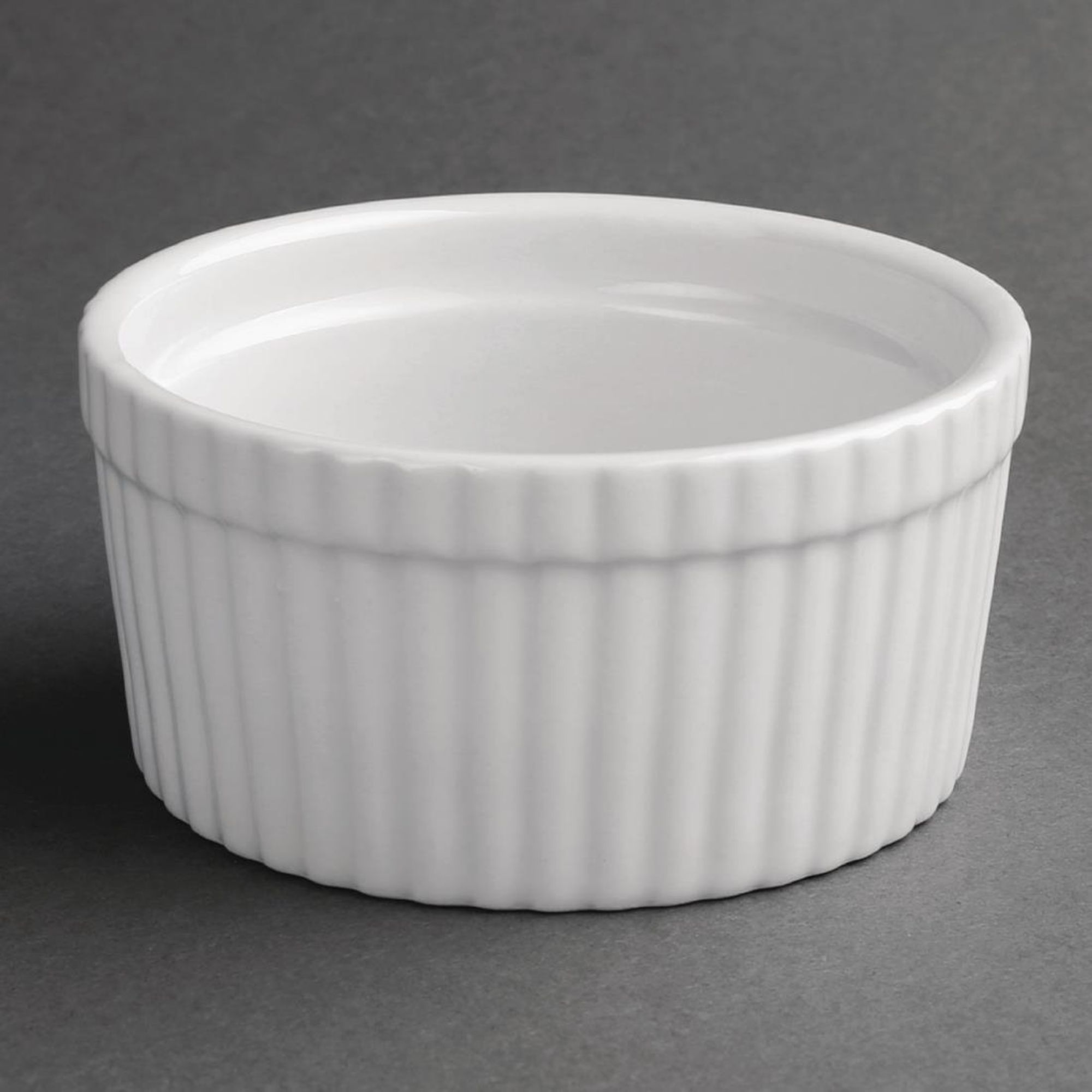 Picture of Olympia Whiteware Souffle Dishes 105mm (Pack of 6)