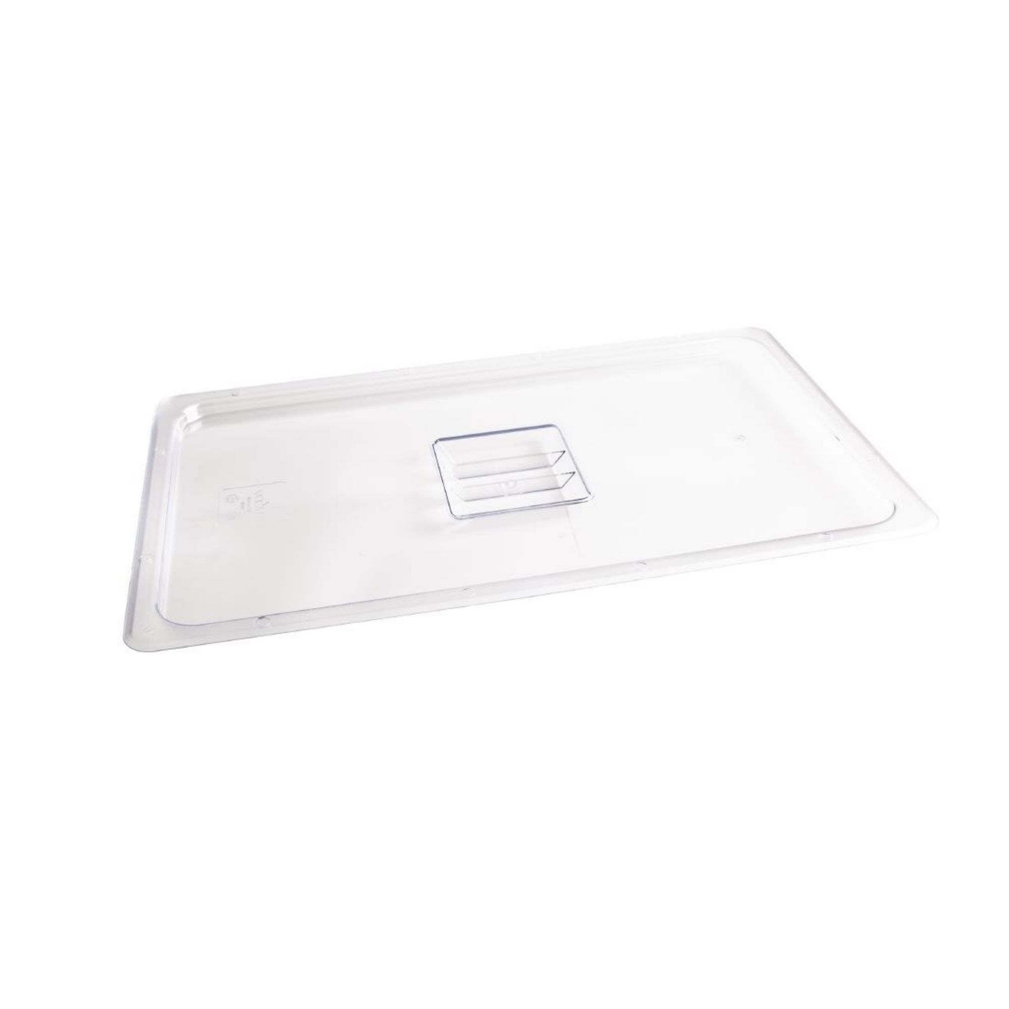 Picture of Vogue Polycarbonate 1/1 Gastronorm Lid Clear