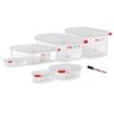 Picture of Araven Polypropylene 2/3 Gastronorm Food Storage Container 13.5Ltr (Pack of 4)