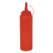 Picture of Vogue Red Squeeze Sauce Bottle 8oz