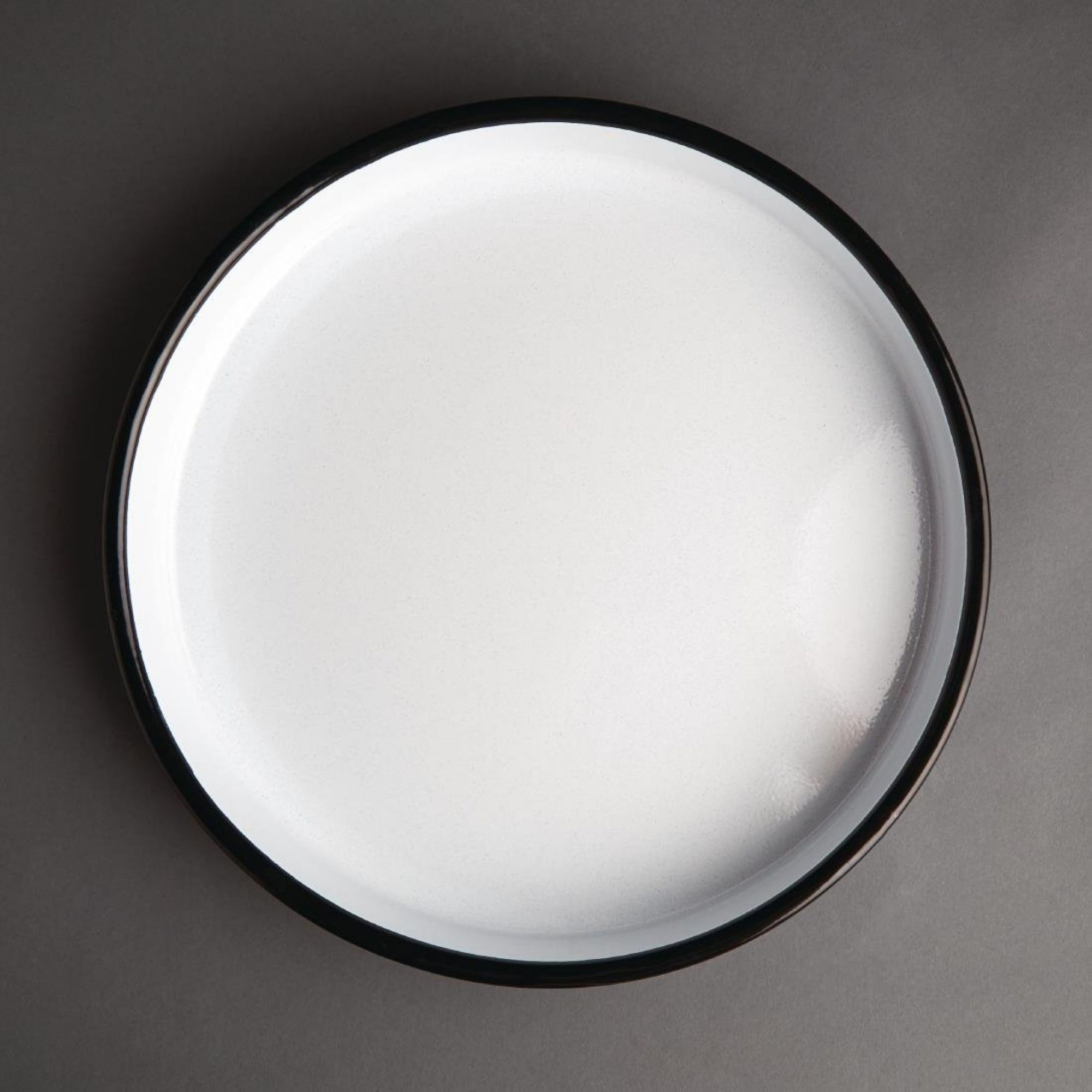 Picture of Olympia Enamelled Steel Round Service Tray 320mm