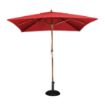 Picture of Bolero Square Parasol 2.5m Diameter Red
