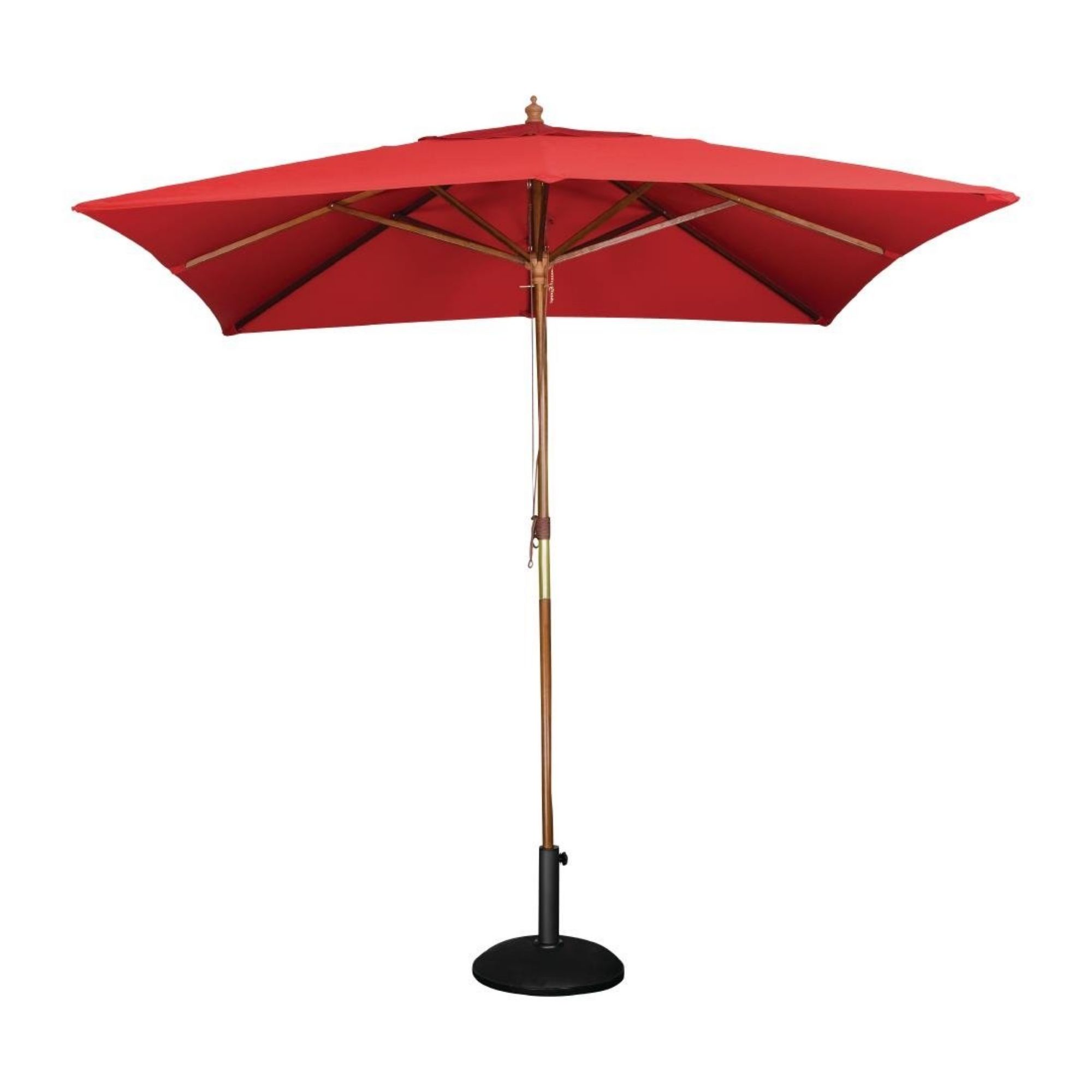 Picture of Bolero Square Parasol 2.5m Diameter Red
