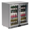 Picture of Polar G-Series Back Bar Cooler with Hinged Doors Stainless Steel 208Ltr