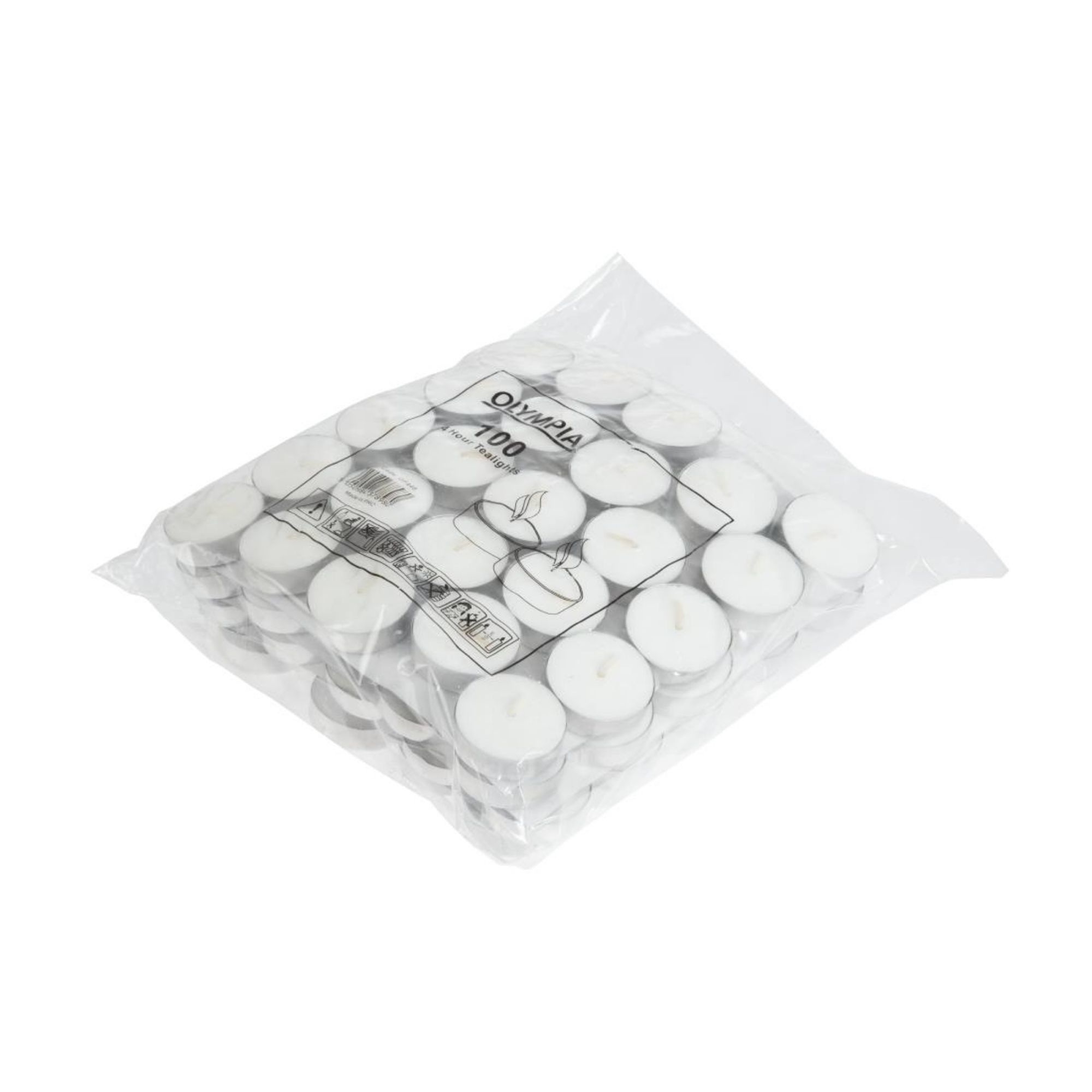 Picture of Olympia 4 Hour Tealights (Pack of 100)
