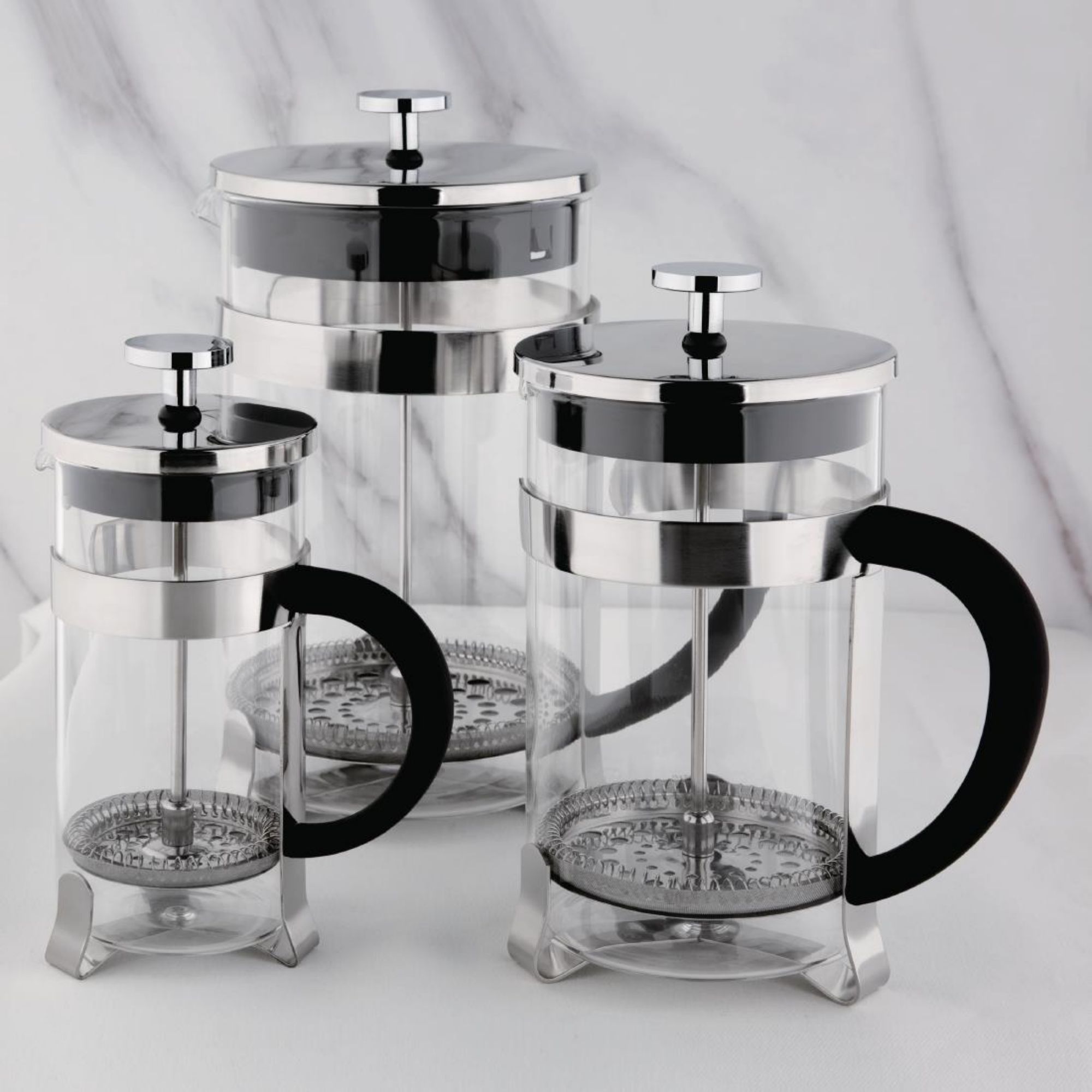 Picture of Olympia Contemporary Glass Cafetiere 3 Cup