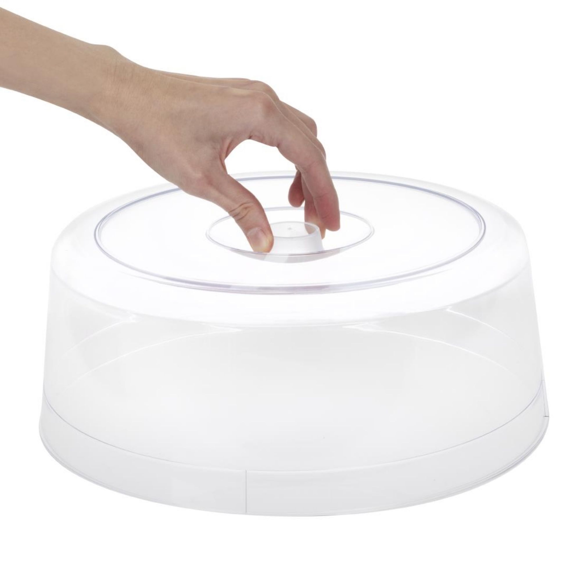 Picture of APS Pure Round Cake Platter Lid Plastic