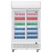 Picture of Polar G-Series Upright Display Cooler with Light Box 950Ltr with Sliding Doors