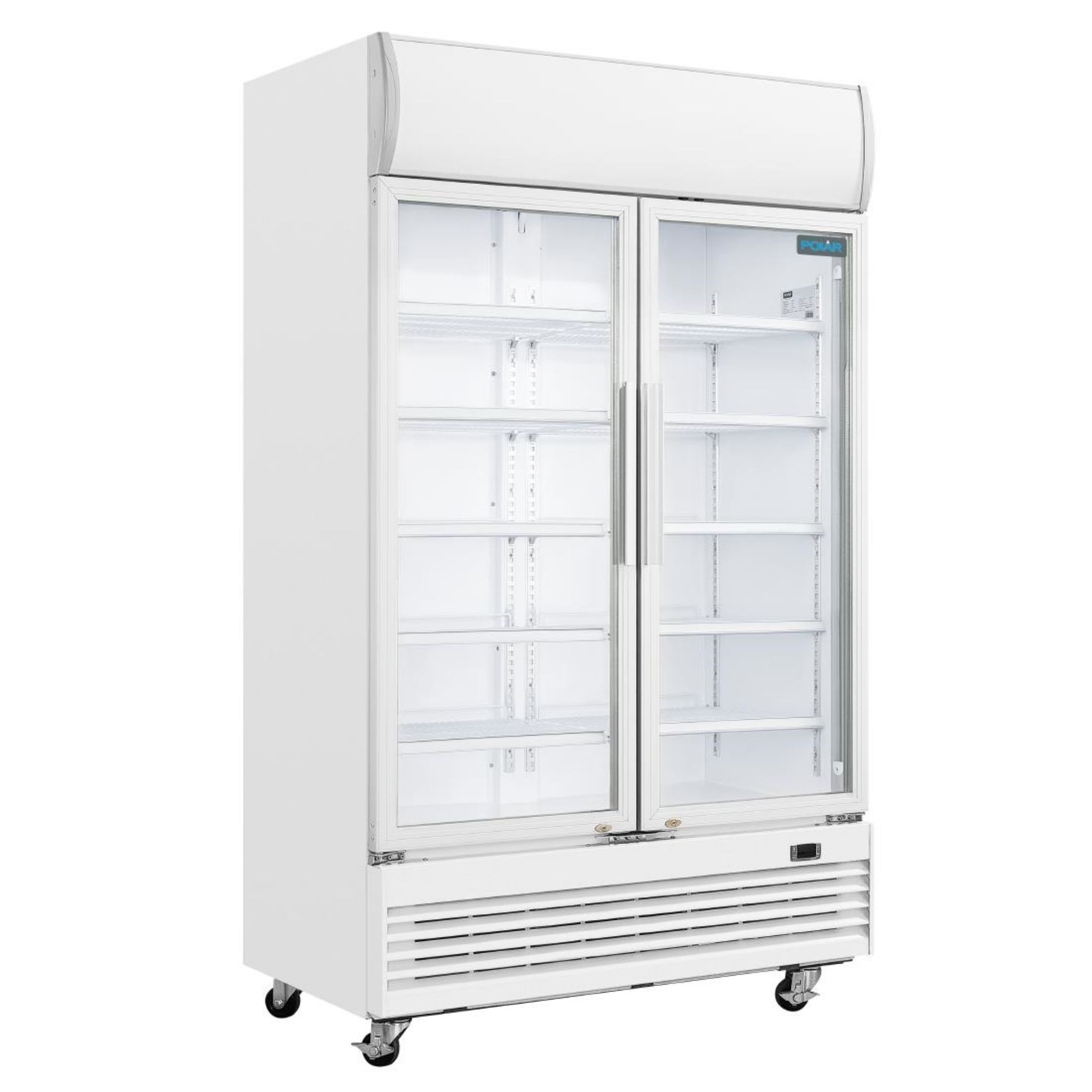 Picture of Polar G-Series Upright Display Cooler with Light Box 950Ltr
