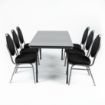 Picture of Bolero ABS Rectangular Folding Table Grey 5ft