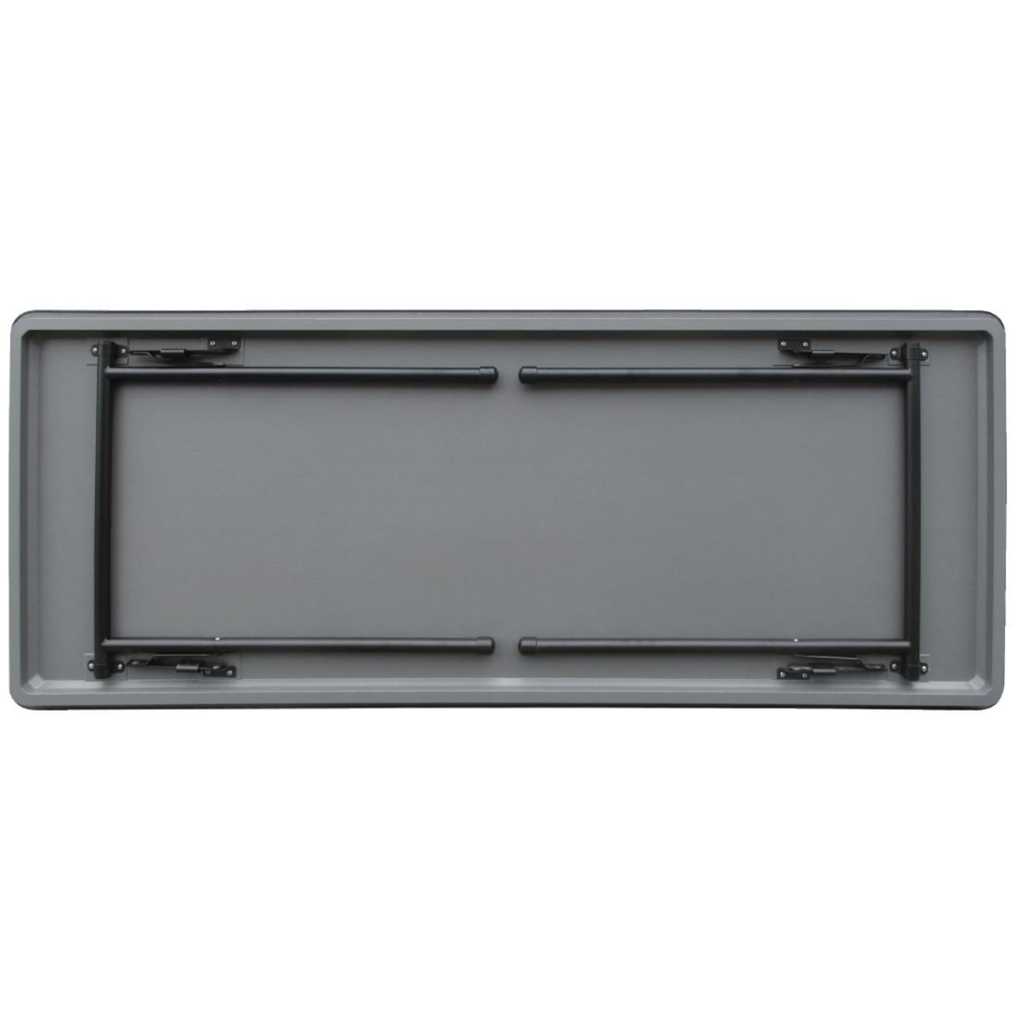 Picture of Bolero ABS Rectangular Folding Table Grey 5ft