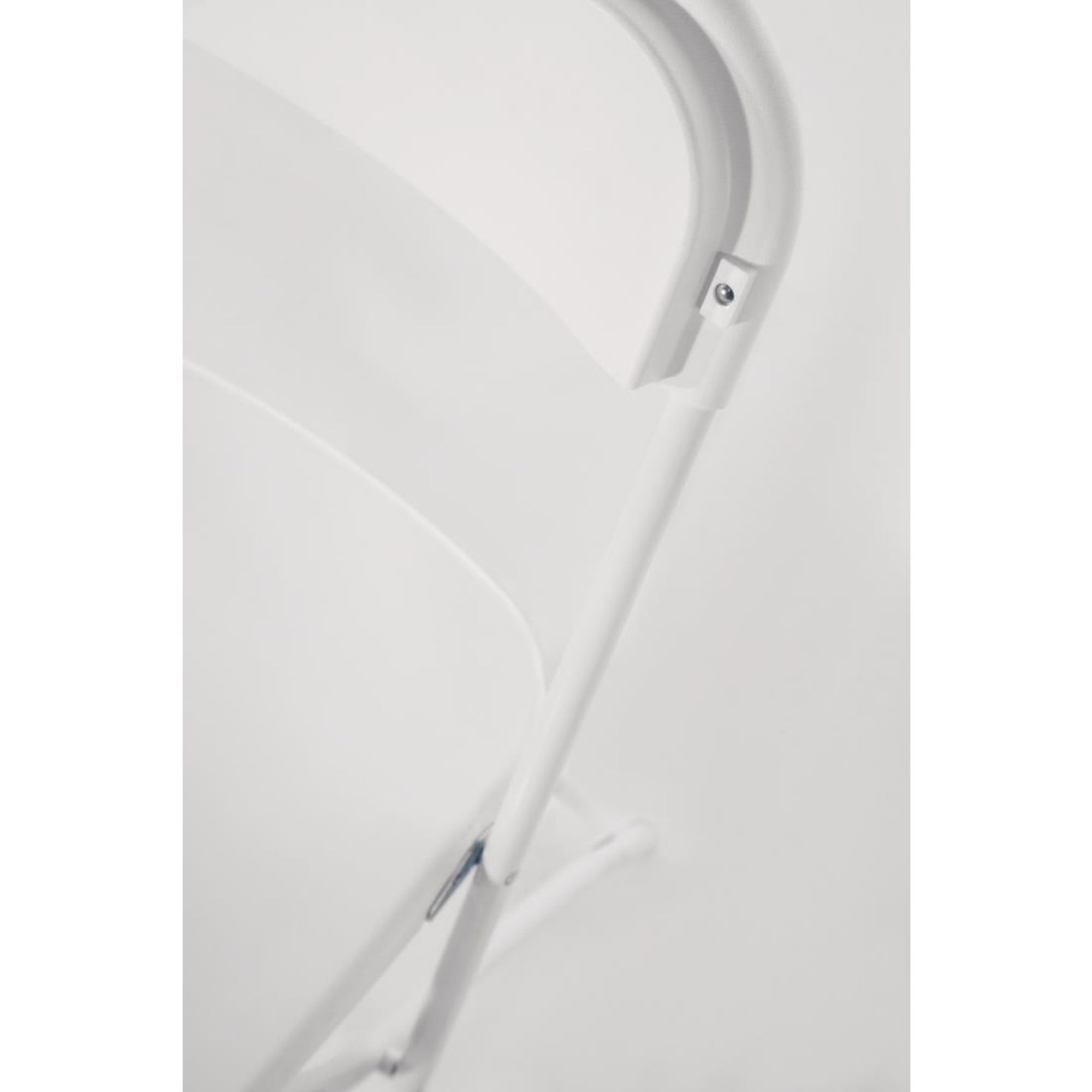 Picture of Bolero PP Folding Chairs White (Pack of 10)