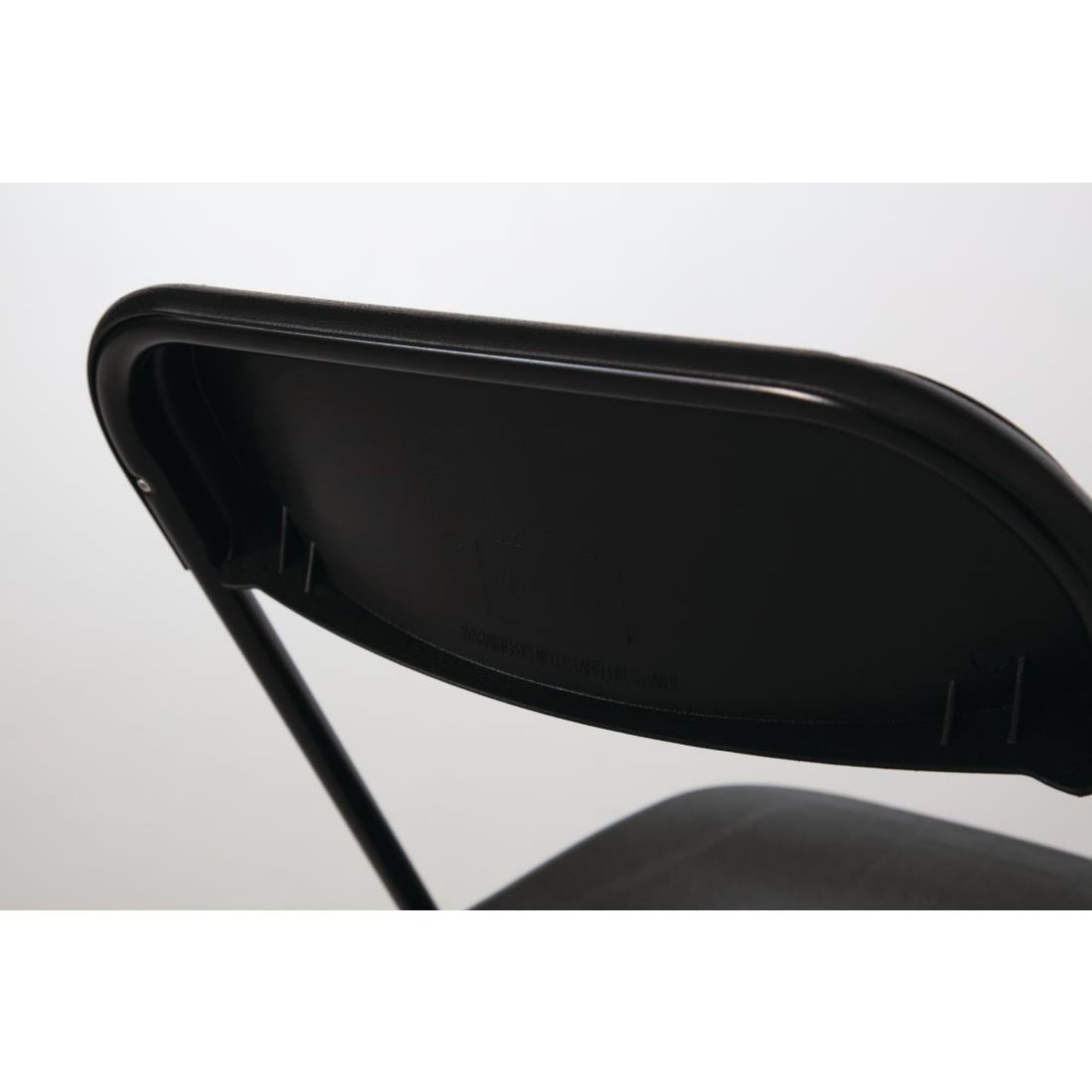 Picture of Bolero PP Folding Chairs Black (Pack of 10)