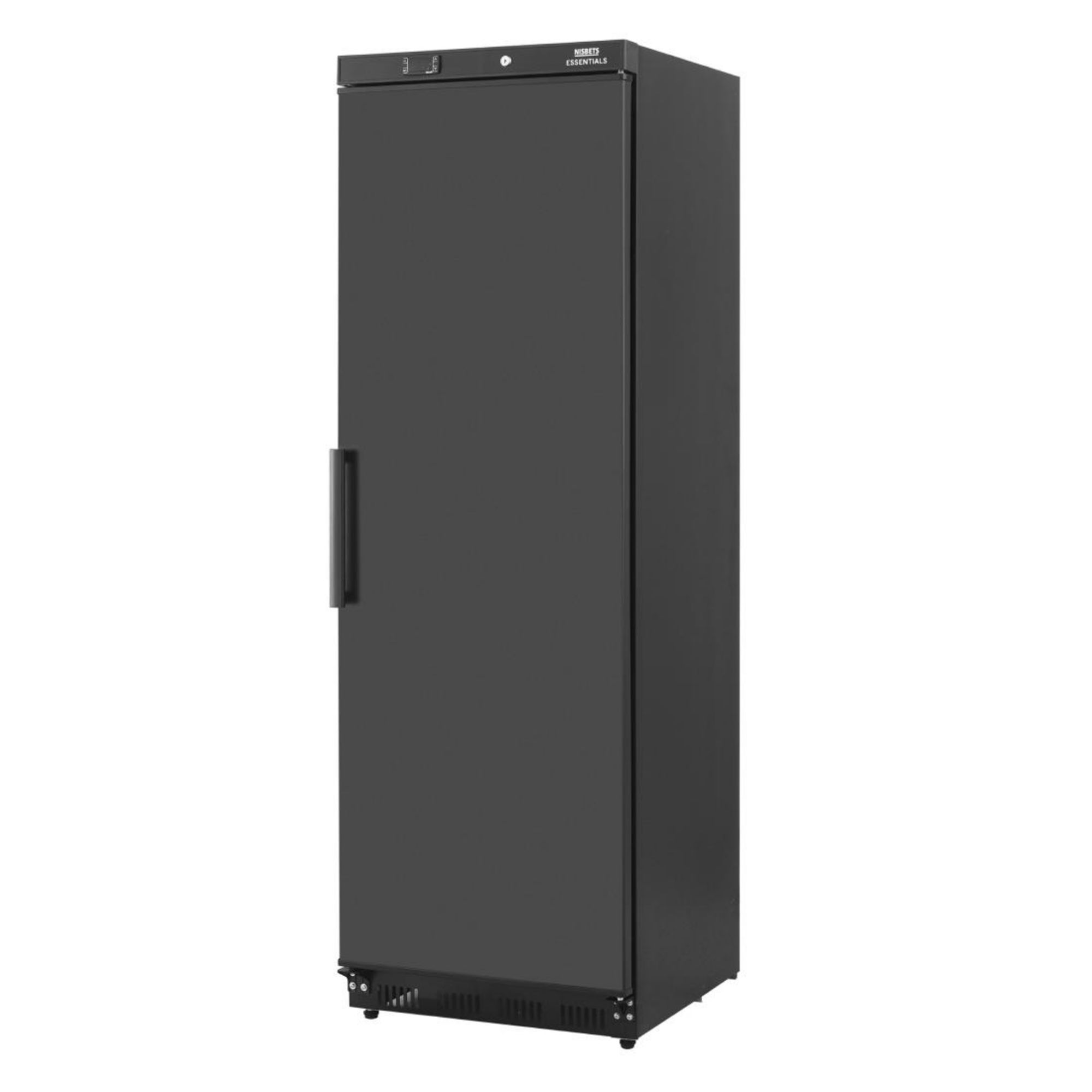 Picture of Nisbets Essentials Upright Refrigerator Black - 400Ltr