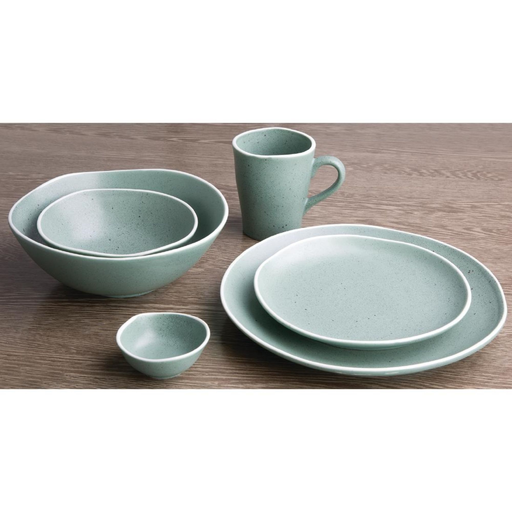 Picture of Olympia Chia Small Bowls Green 155mm (Pack of 6)